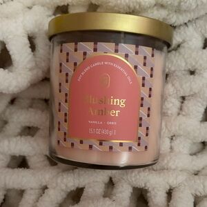 Threshold Blushing Amber Candle